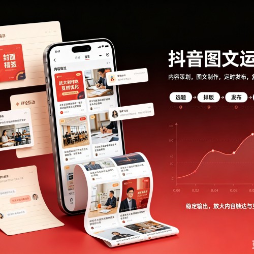 越秀抖音图文代运营服务